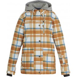 DC SHOES BANDWIDTH JACKET - PLAID PELICAN